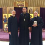 Fr. John Behr, Fr. Geoff Harvey, and Dn. John Whiteside